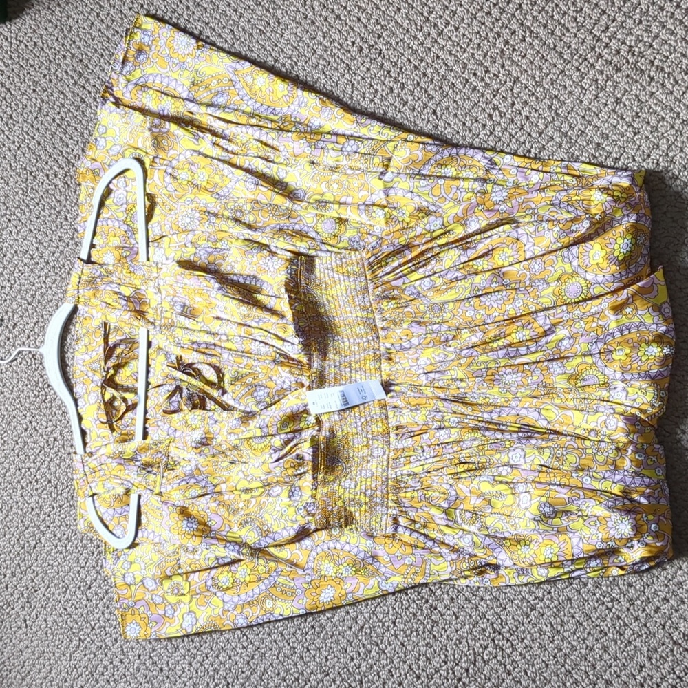 J. Crew Yellow Floral Maxi Dress - Picture 15 of 16